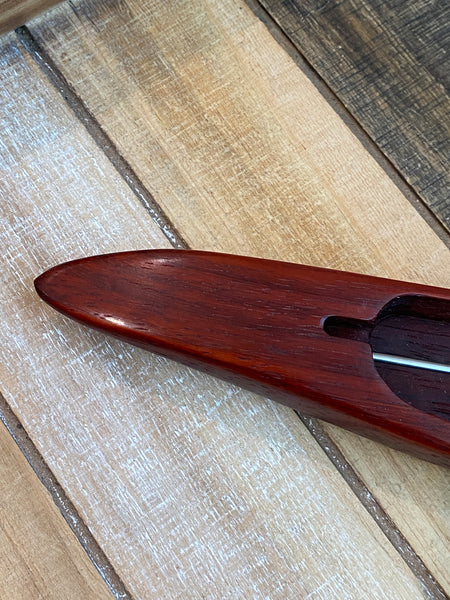 Padauk Wood Swedish Style Boat Shuttle