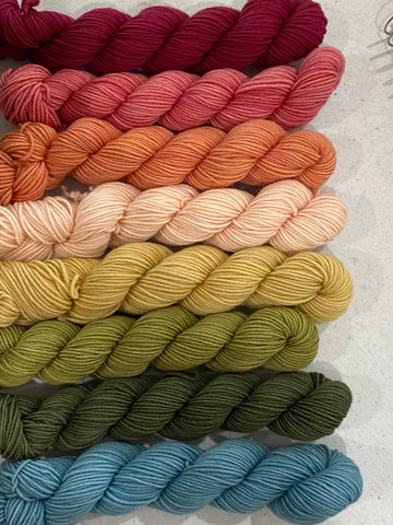 8-Skein Mini set - Spring Colors