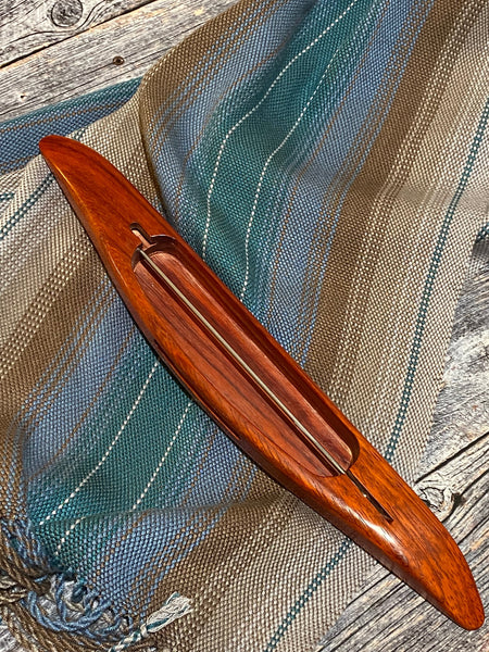 Padauk Wood Swedish Style Boat Shuttle